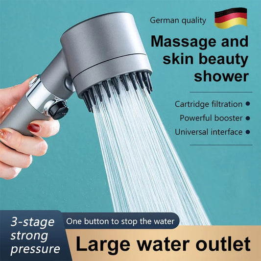 🔥✨Autumn sale🎁Massage And Skin Beauty Multifunctional Shower